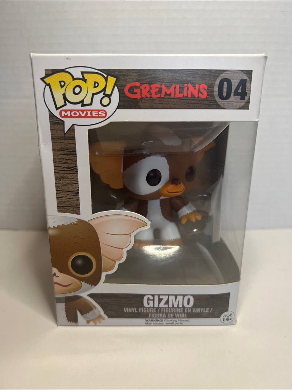 Funko Pop Gremlins Gizmo #04 Vaulted Movies Vinyl Figure Box Wear